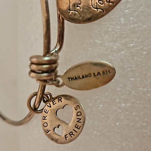 THIALAND LA 925 Silver Expandable Charmed Bracelet - Picture 2 of 7